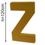 Lettre 3D geante Z 120cm