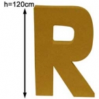 Lettre 3D géante R 1metre20