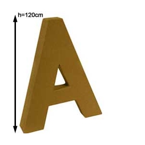 Giant Letter A Craft