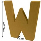 Letter W Craft giant size