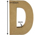 Letter D Craft giant size