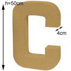 Letter C Craft giant size