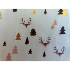 Décopatch Papier 777 weiss Weihnachten