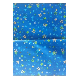 Décopatch Papier 817 blau Weihnachten