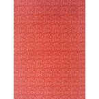 Décopatch Papel 812 rojo vivo blanco