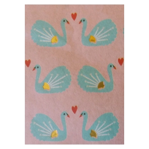 Décopatch Papier 822 rose turquoise