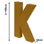 Lettre K 1mètre de hauteur 100cm