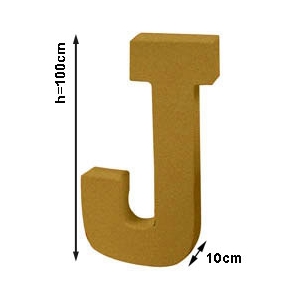 Lettre J 1 mètre de hauteur