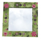 Kit Miroir Décopatch-Fleurs