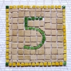 Mosaik-Set Strassennummer
