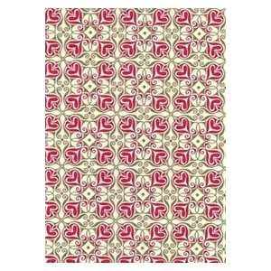 Décopatch paper 395 Red white decopach