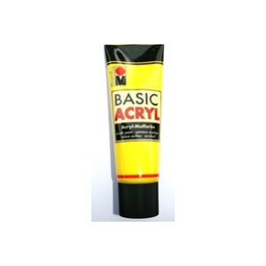 Peinture Acrylique Jaune Marabu 225 ml